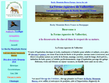 Tablet Screenshot of mountainhorseeurope.com